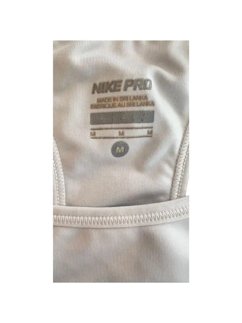 Nike PRO Sport bra  tank top size M